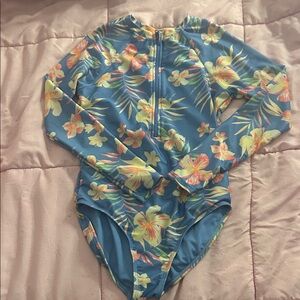 Wonder Nation Tropical Floral Kids Swimwear